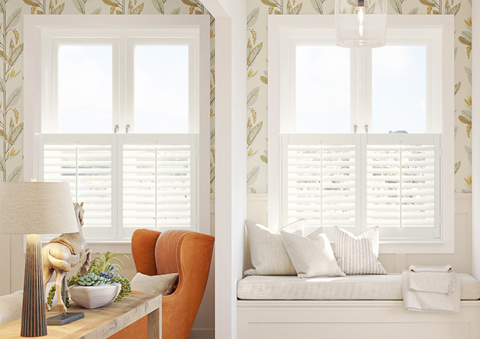 Kensington, Cream - Cafe Style Plantation Shutter - Image 3
